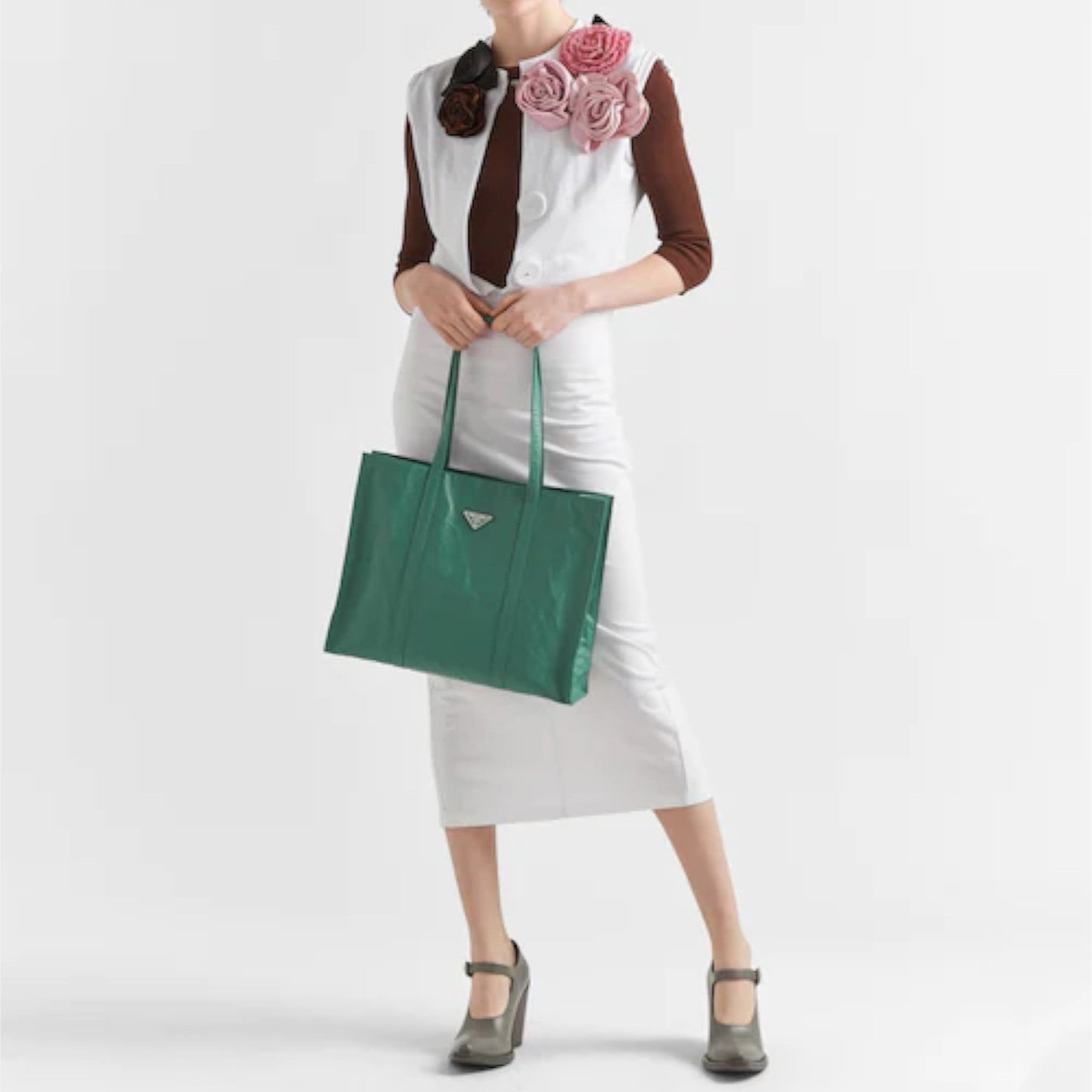 nappa leather tote