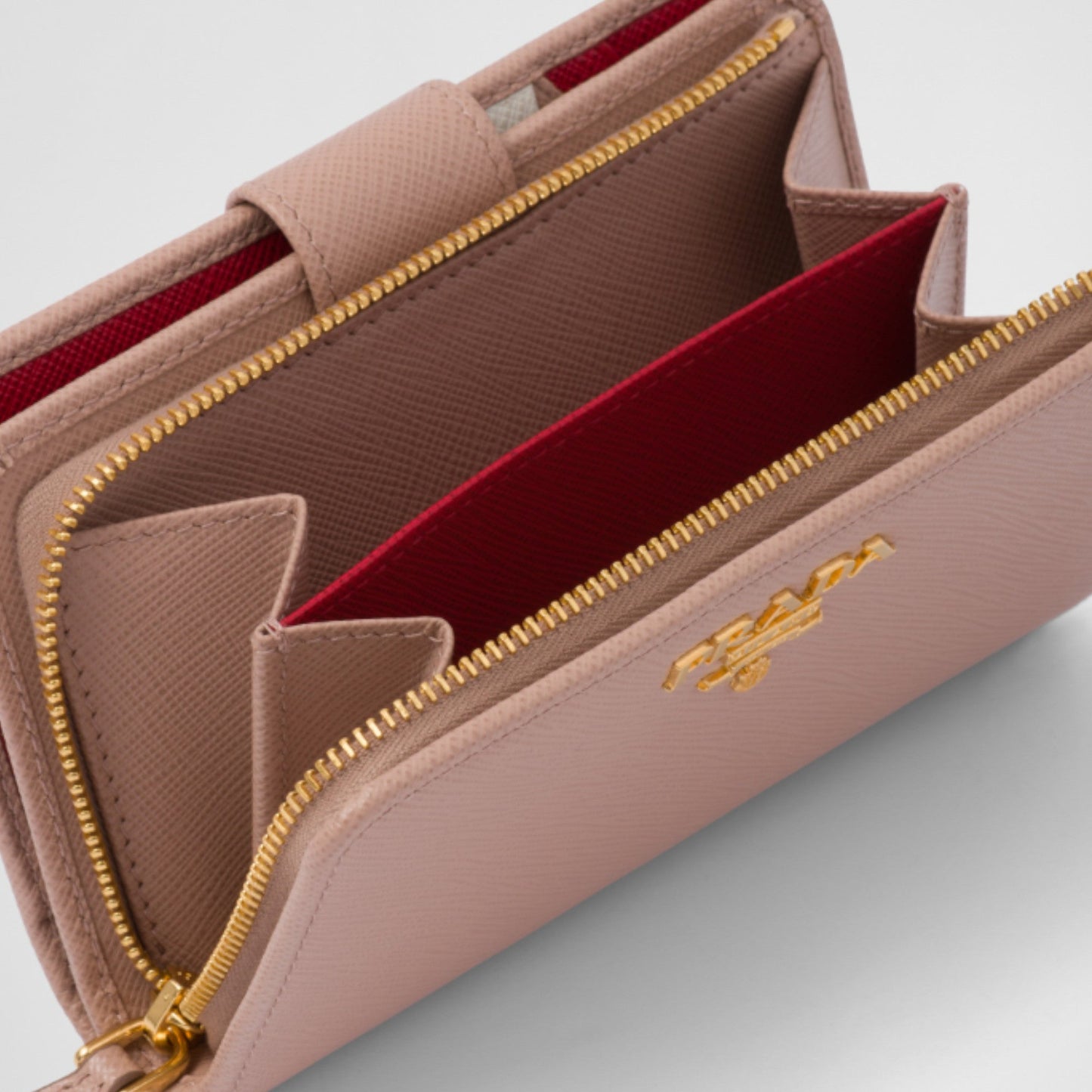 Small Saffiano Leather Wallet