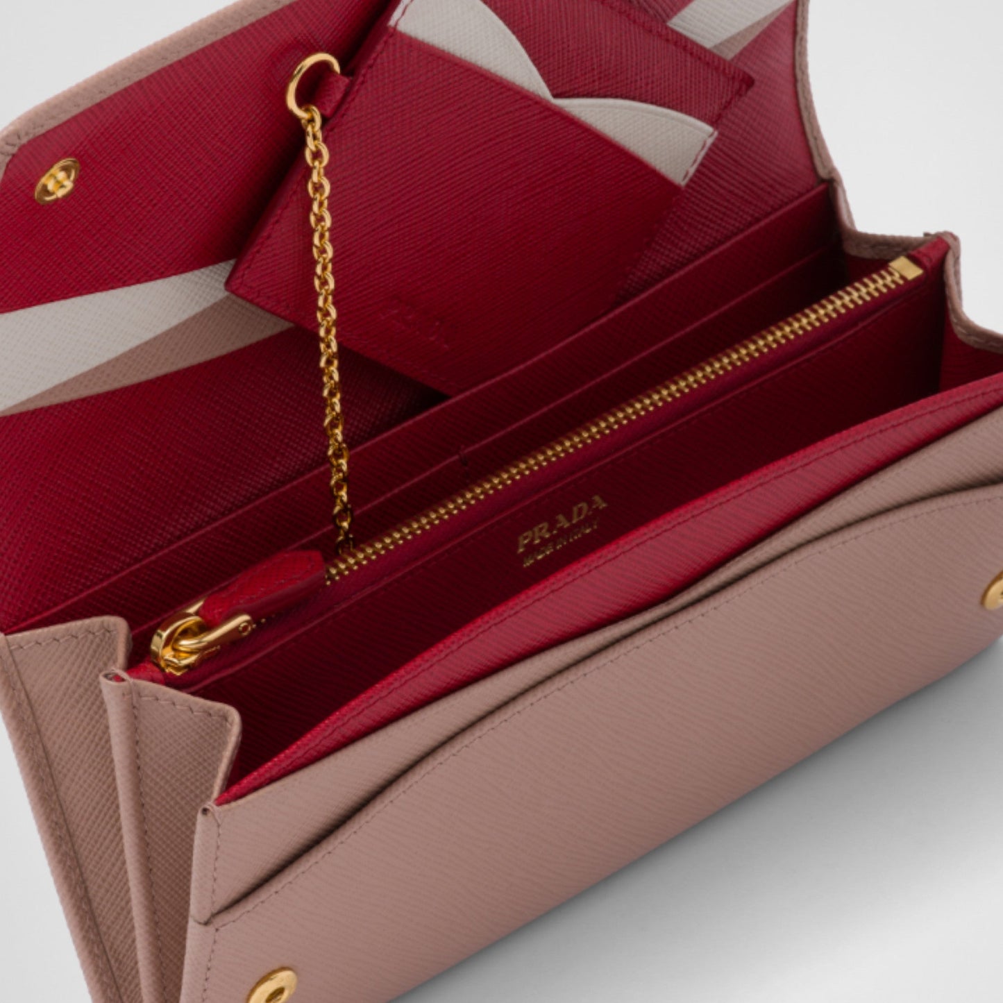 Large Saffiano Leather Wallet