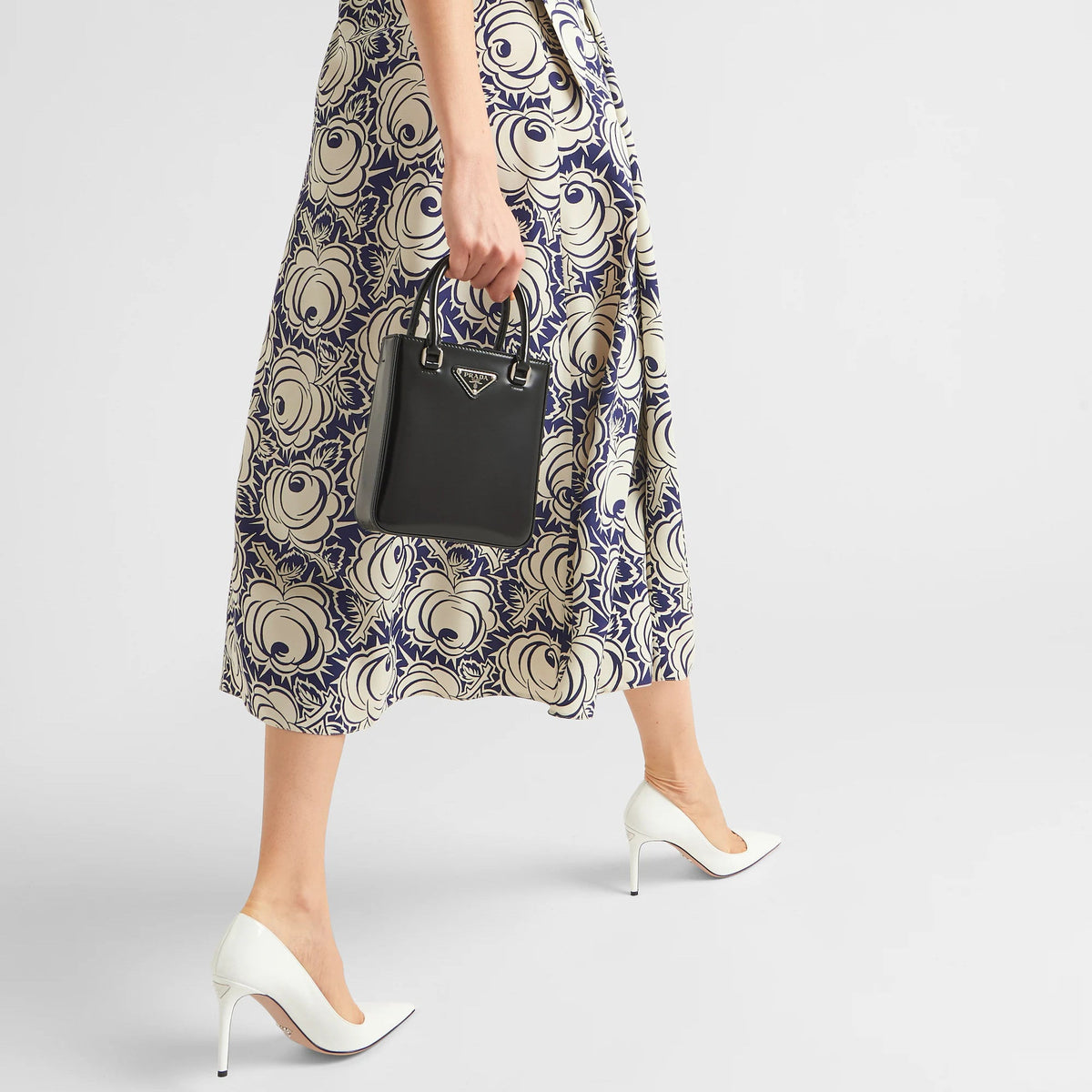 Patent leather pumps