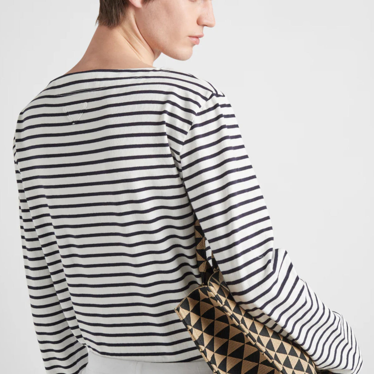 Long-sleeved jersey T-shirt