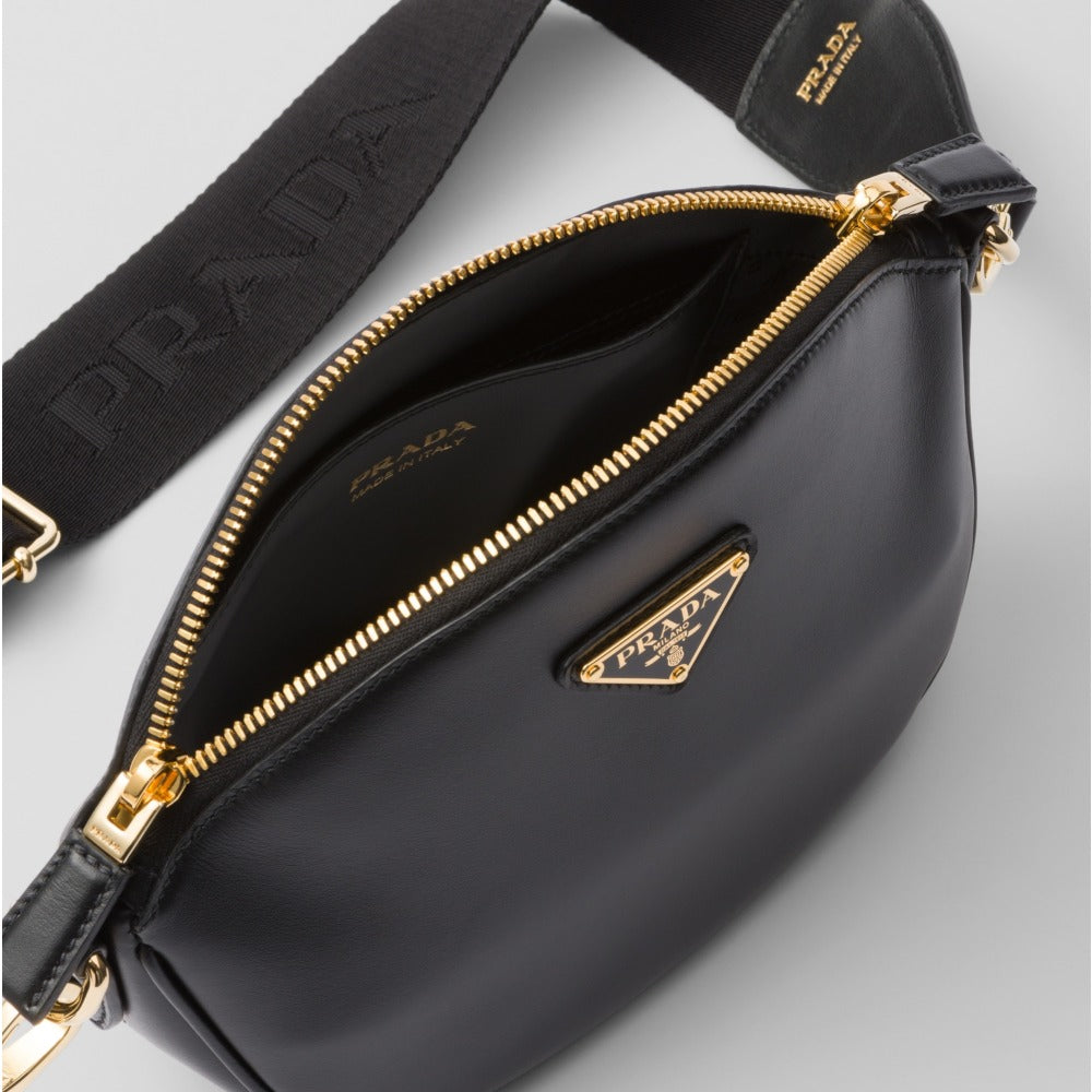 Leather mini shoulder bag