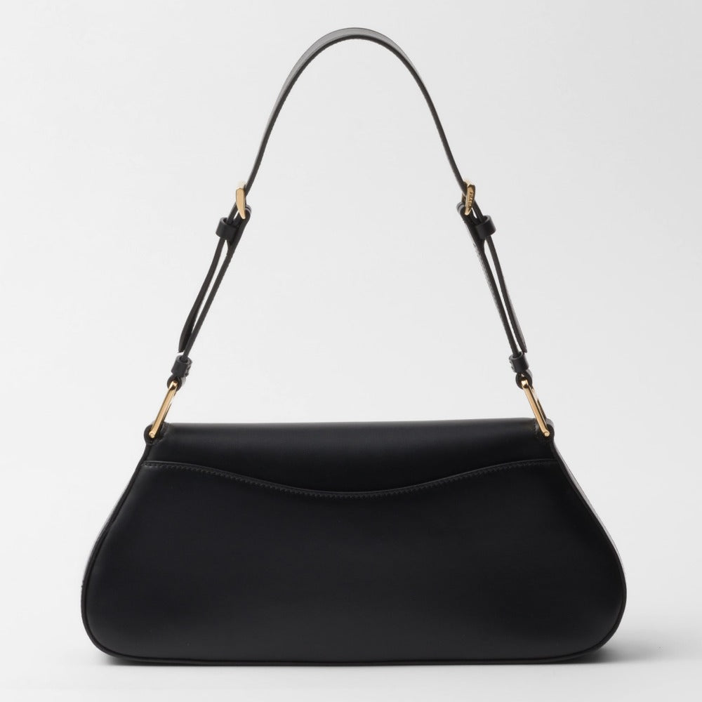 Leather shoulder bag