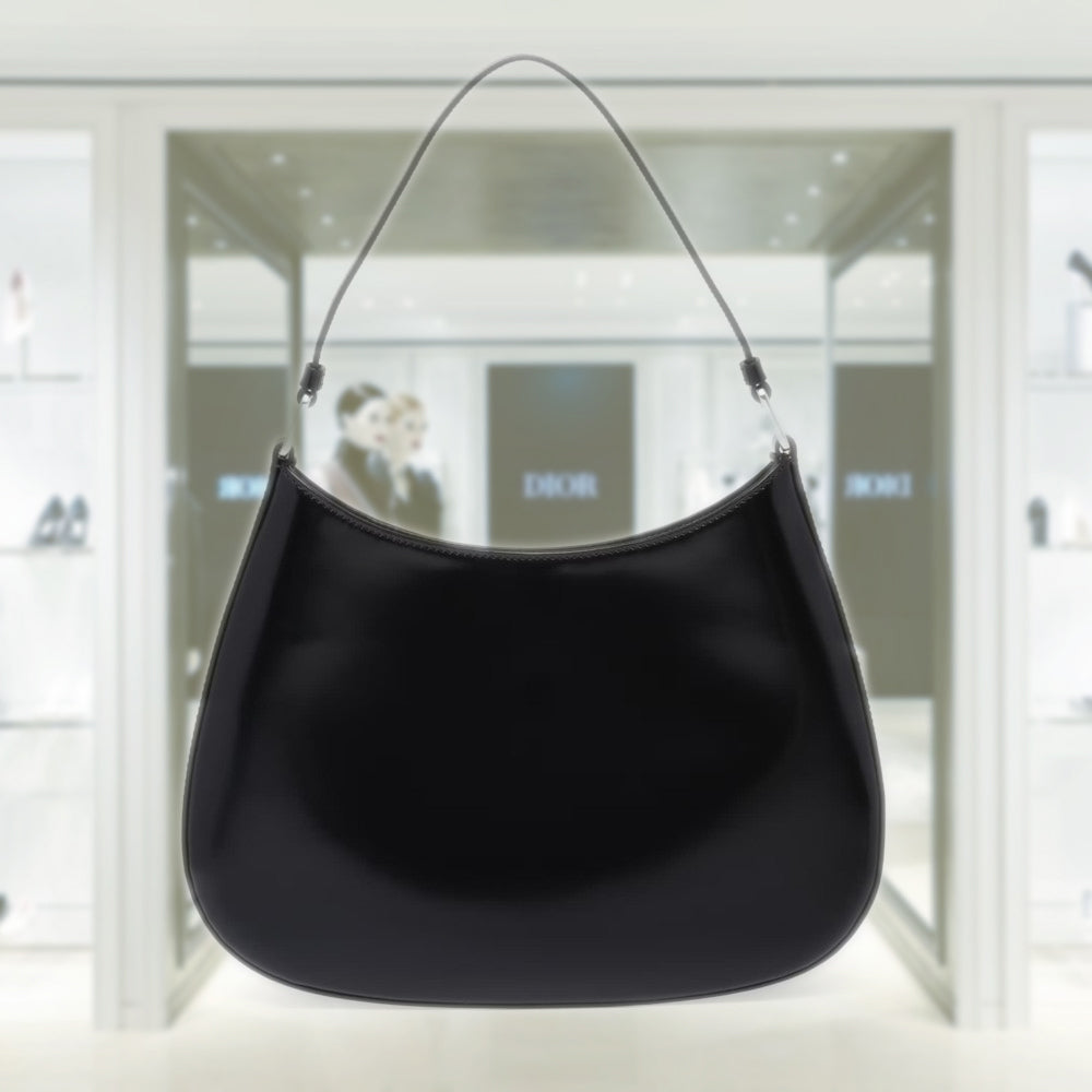 Prada Cleo brushed leather shoulder bag