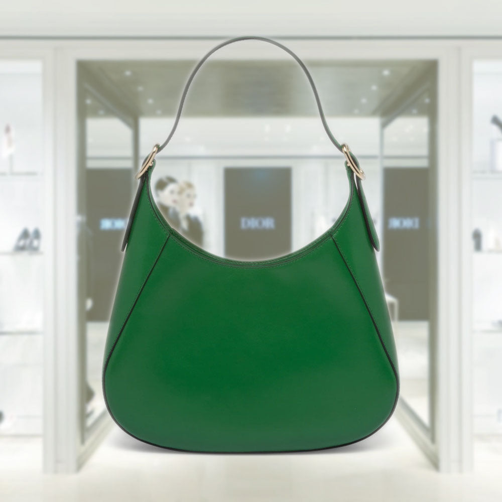 Leather shoulder bag