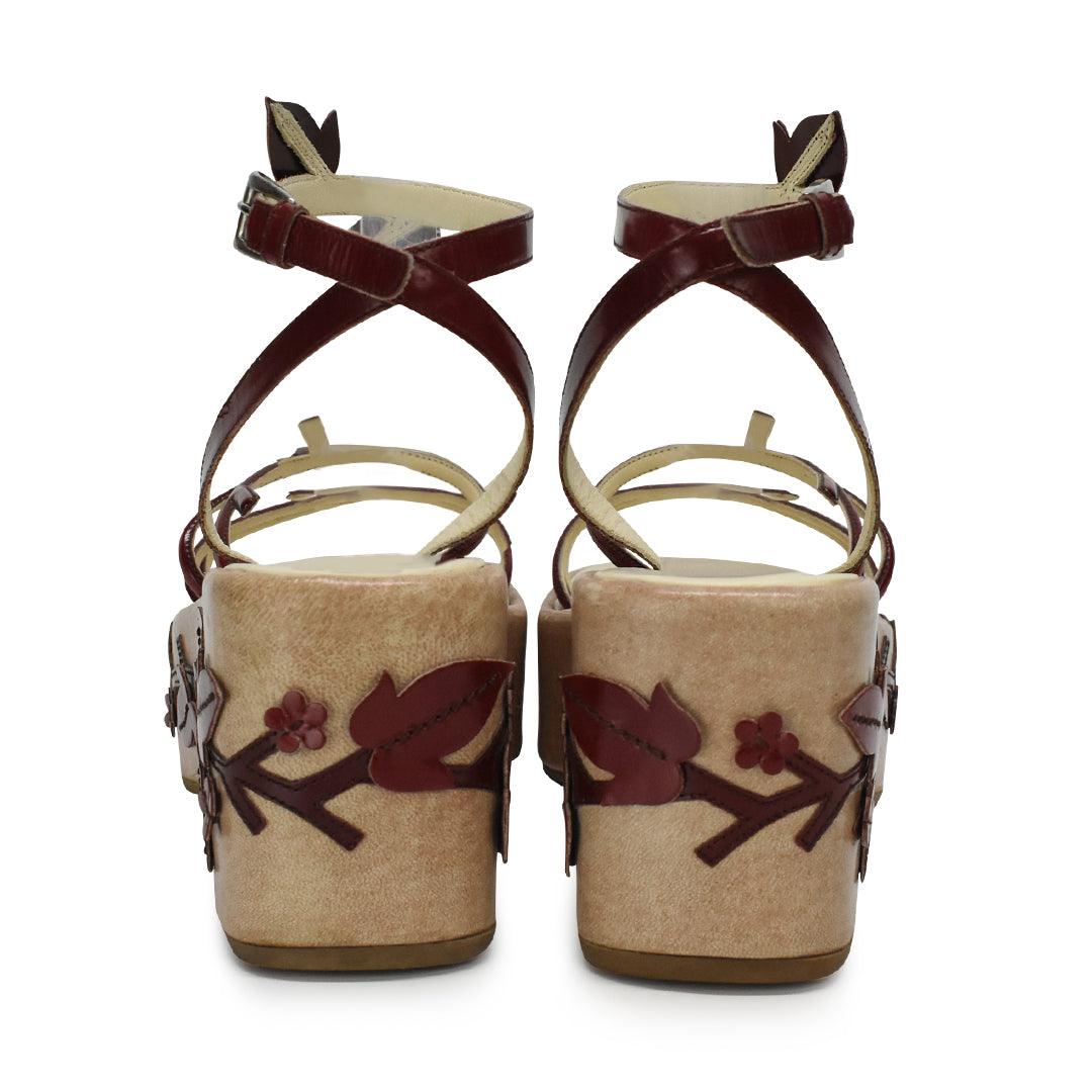 Prada Vine Sandals - Women's 37