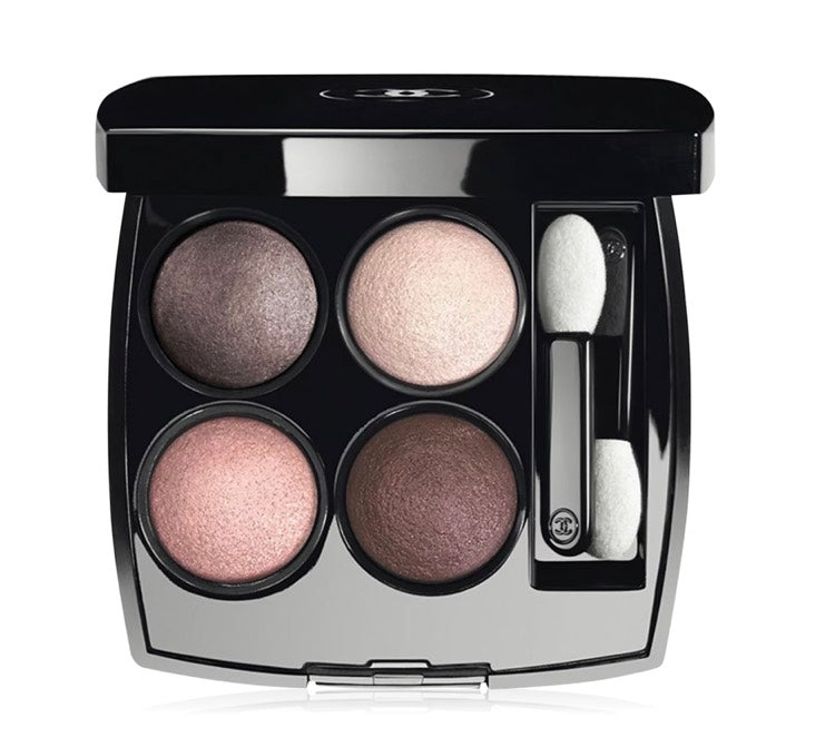 CHANEL-LES 4 OMBRES QUADRA EYE SHADOW 202 TISSE CAMELIA 2G/0.07OZ (CO:-MADE IN FRANCE)
