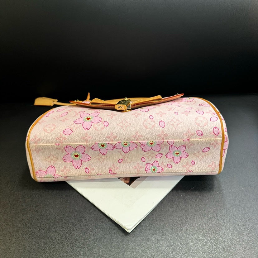 Louis Vuitton Murakami Cherry Blossom Pink Handbag