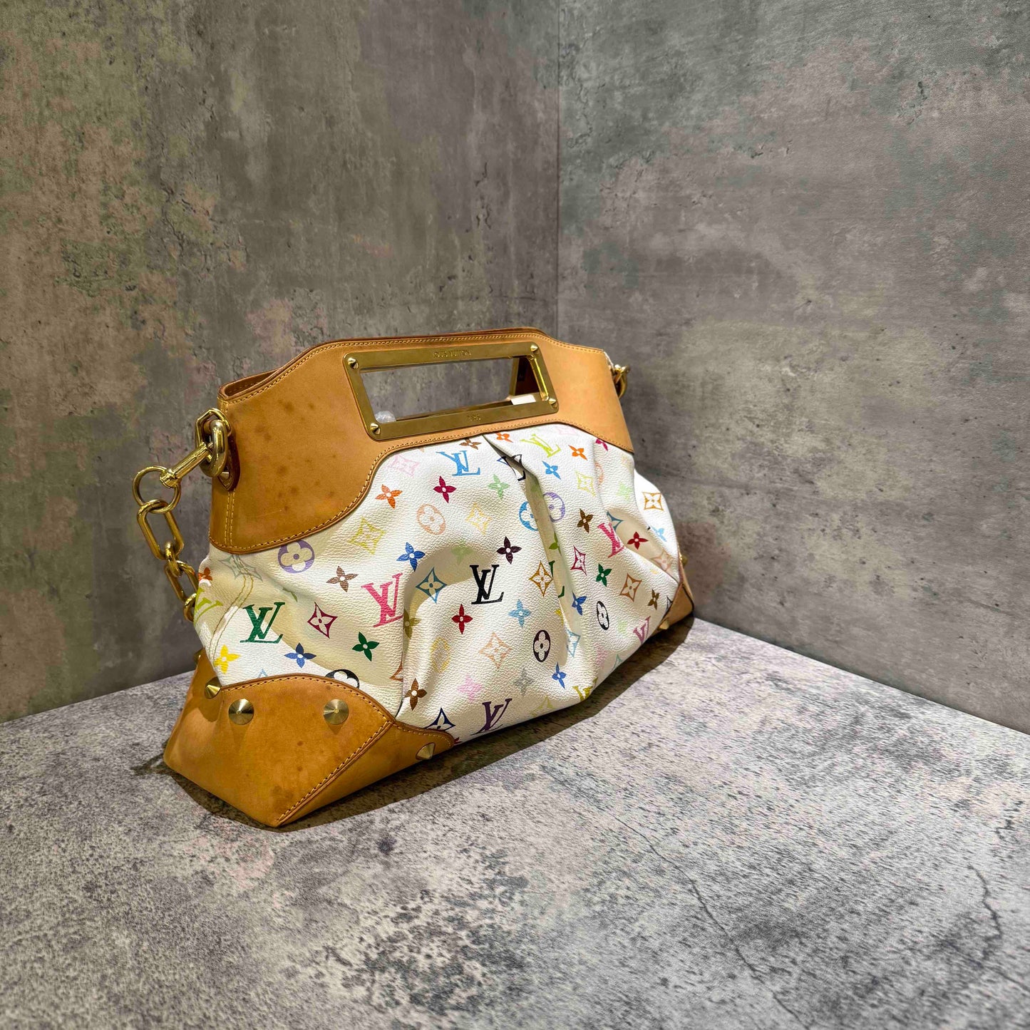 Louis Vuitton Murakami Judy Multicolor Handbag