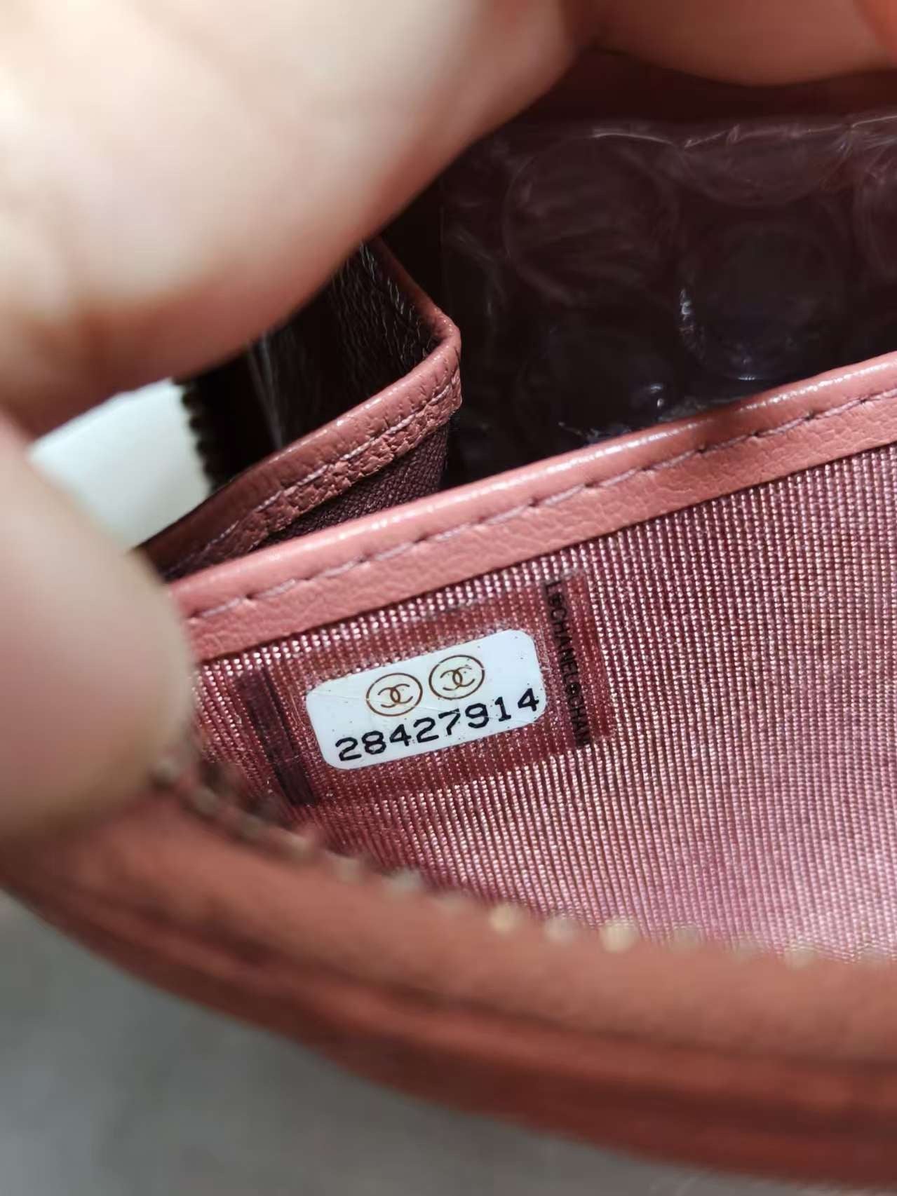 Chanel 2019 Classic Pink Leather Wallet - Vintage Designer Bag