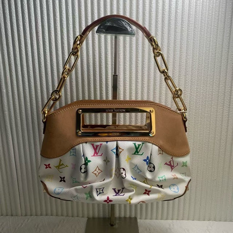 Louis Vuitton Multicolor Canvas Clutch Bag