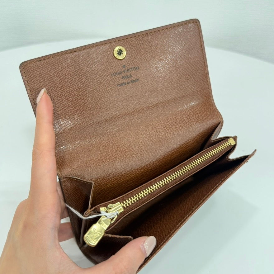 Preloved LV Monogram Wallet FM0104