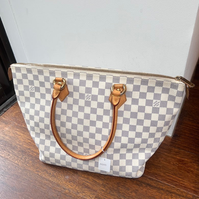 Preloved LV Damier Azur Sareya Handbag AG365