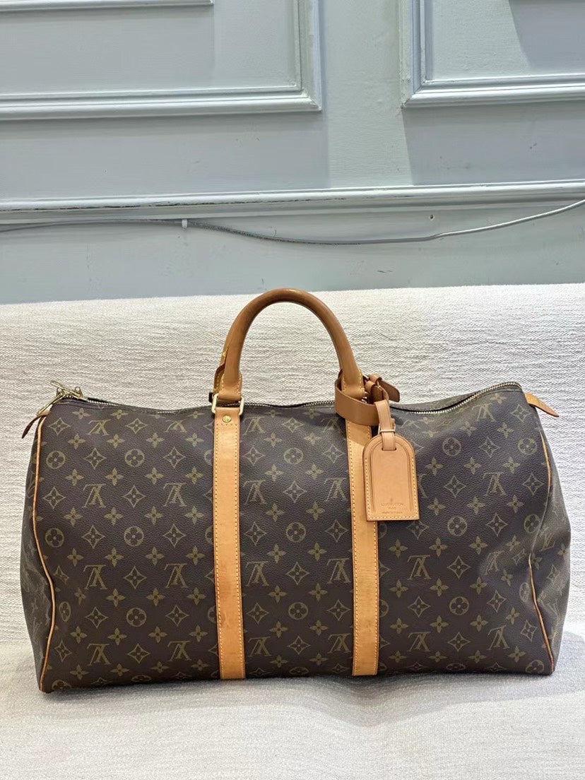 Preloved Louis Vuitton keepall50 Monogram Bag 11853