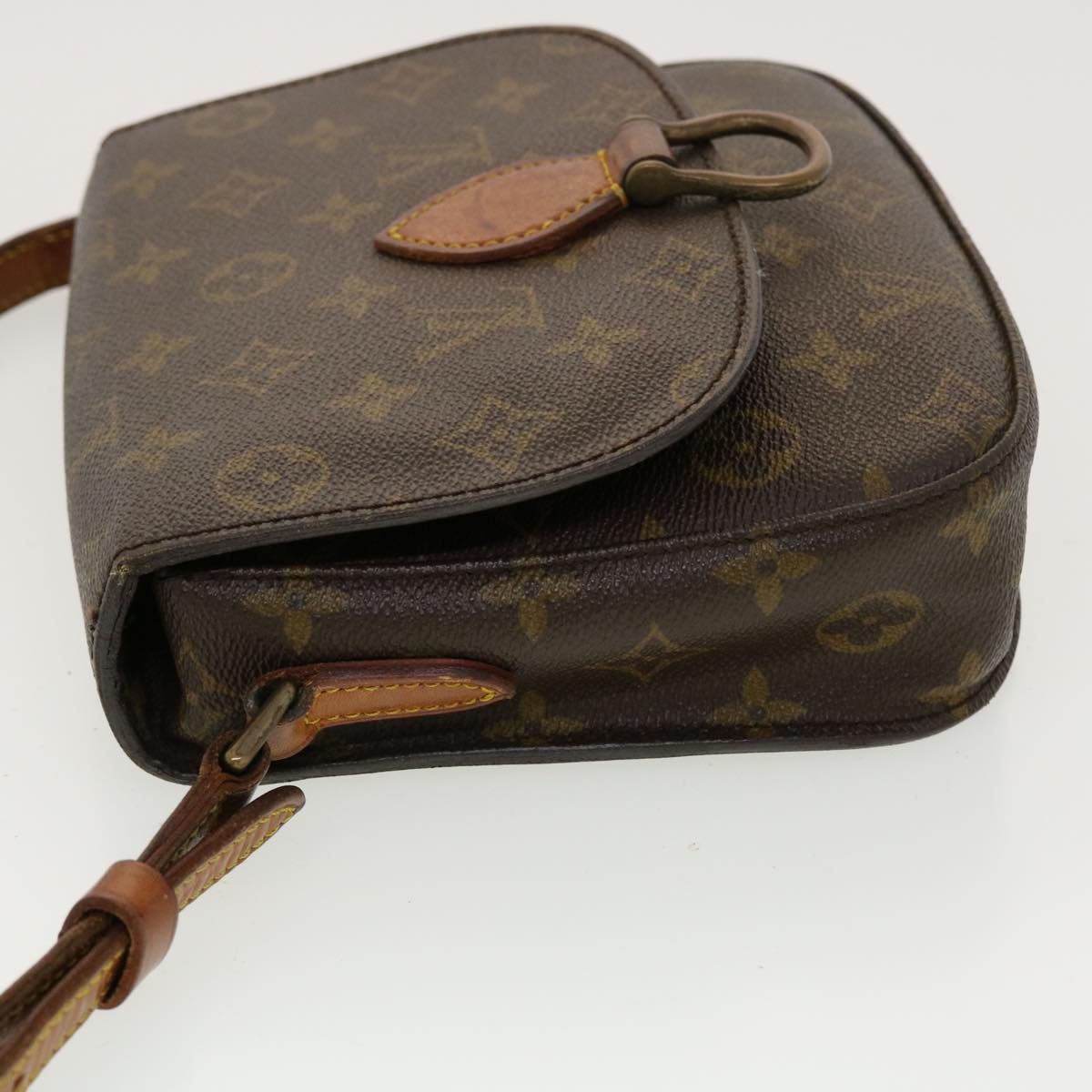 LOUIS VUITTON Monogram Saint Cloud MM Shoulder Bag M51243 LV Auth rd4828