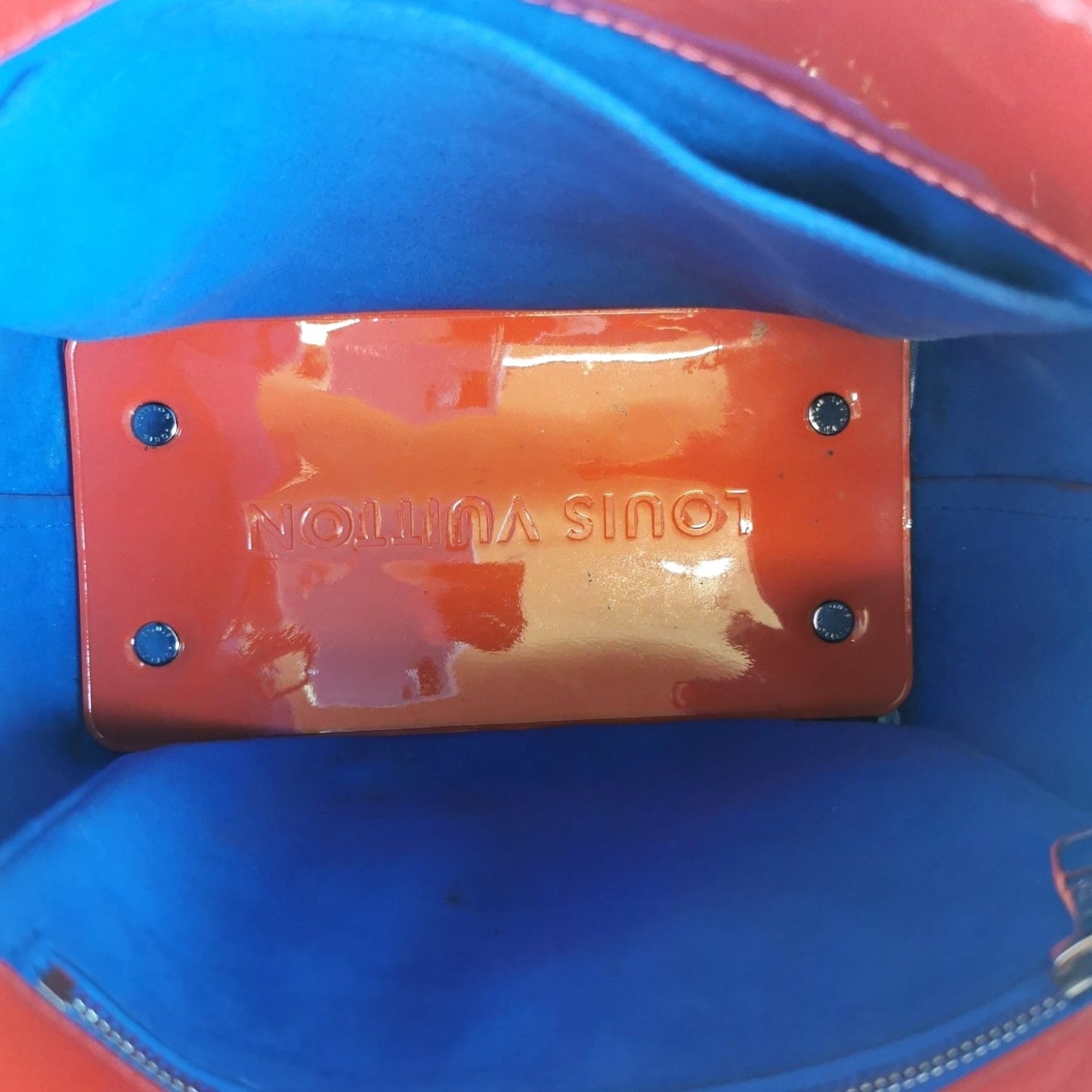 Louis Vuitton Open Tote Red Vernis Jungle Dots