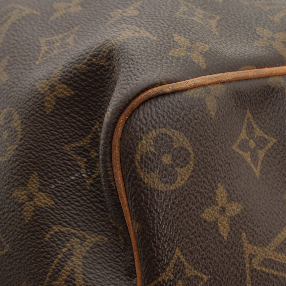 Keepall 45 Vintage en toile monogramme marron