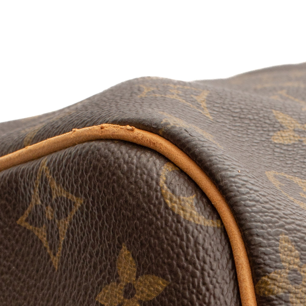 Keepall 60 Vintage en toile monogramme marron