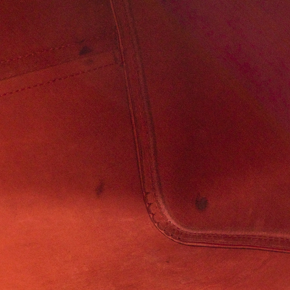 Keepall 50 Vintage en cuir épi rouge