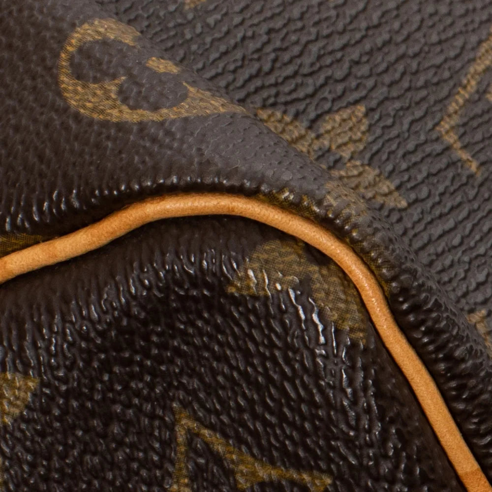 Keepall 50 Vintage en toile monogram marron
