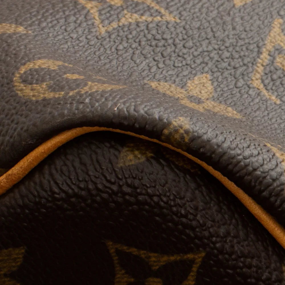 Keepall 50 Vintage en toile monogram marron