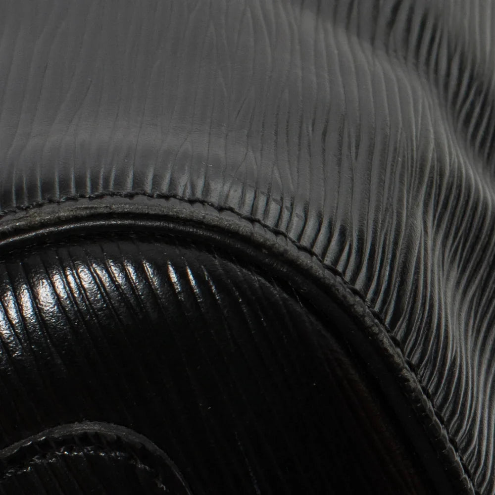 Keepall 45 Vintage en cuir épi noir