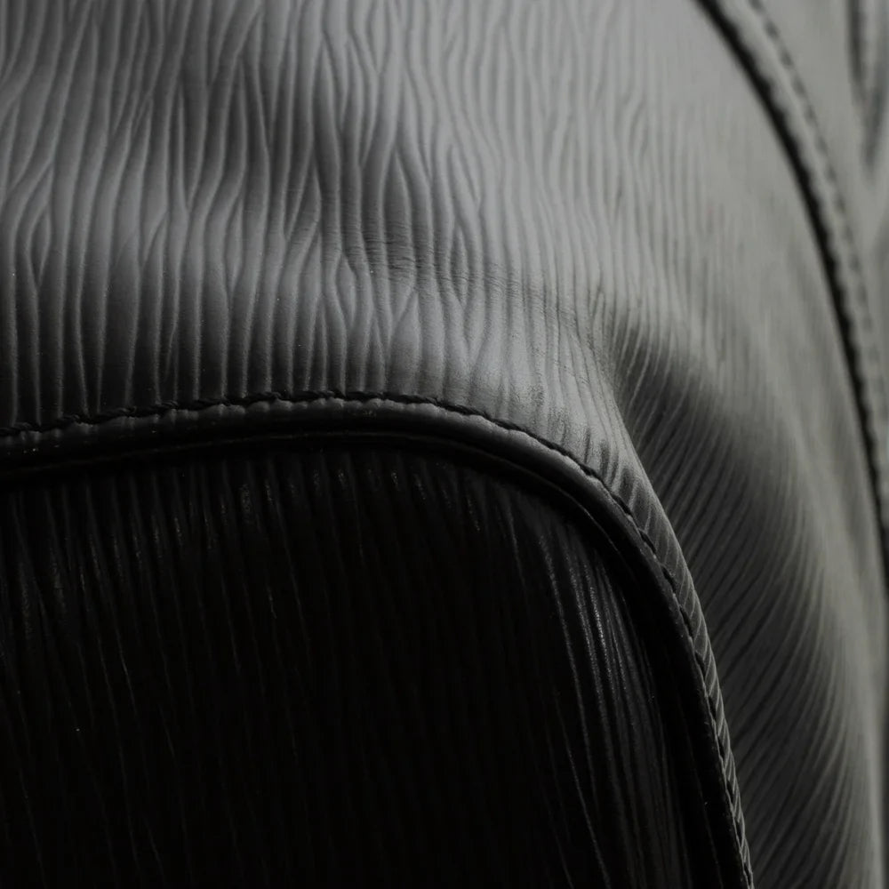 Keepall 50 Vintage en cuir épi noir