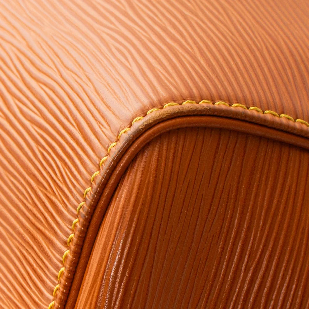 Keepall 50 Vintage en cuir marron