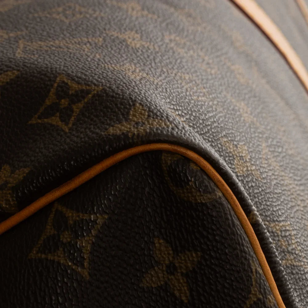 Keepall 60 Vintage en toile monogram marron