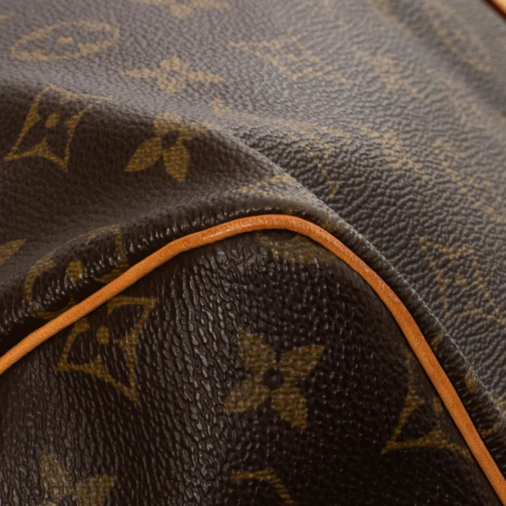 Keepall 55 Vintage en toile monogram marron