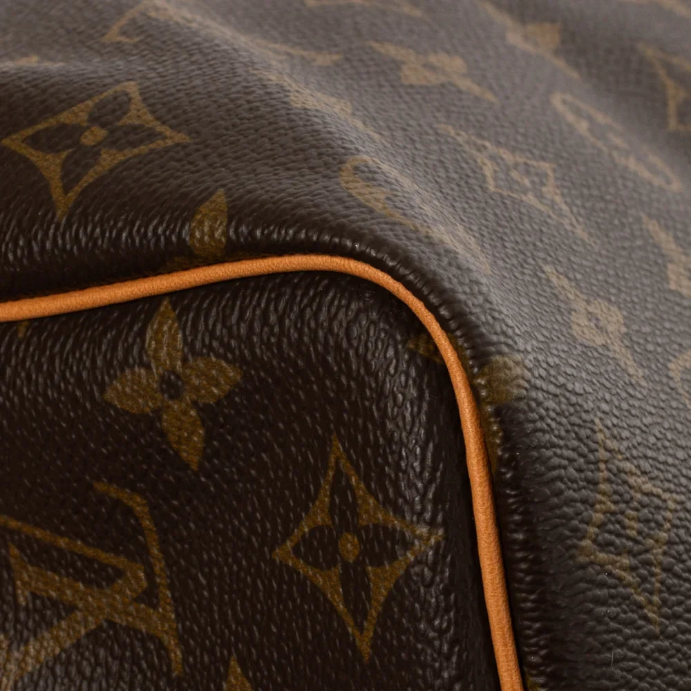 Keepall 50 Vintage en toile monogram marron