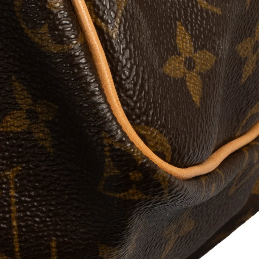 Keepall 55 Vintage en toile monogram marron