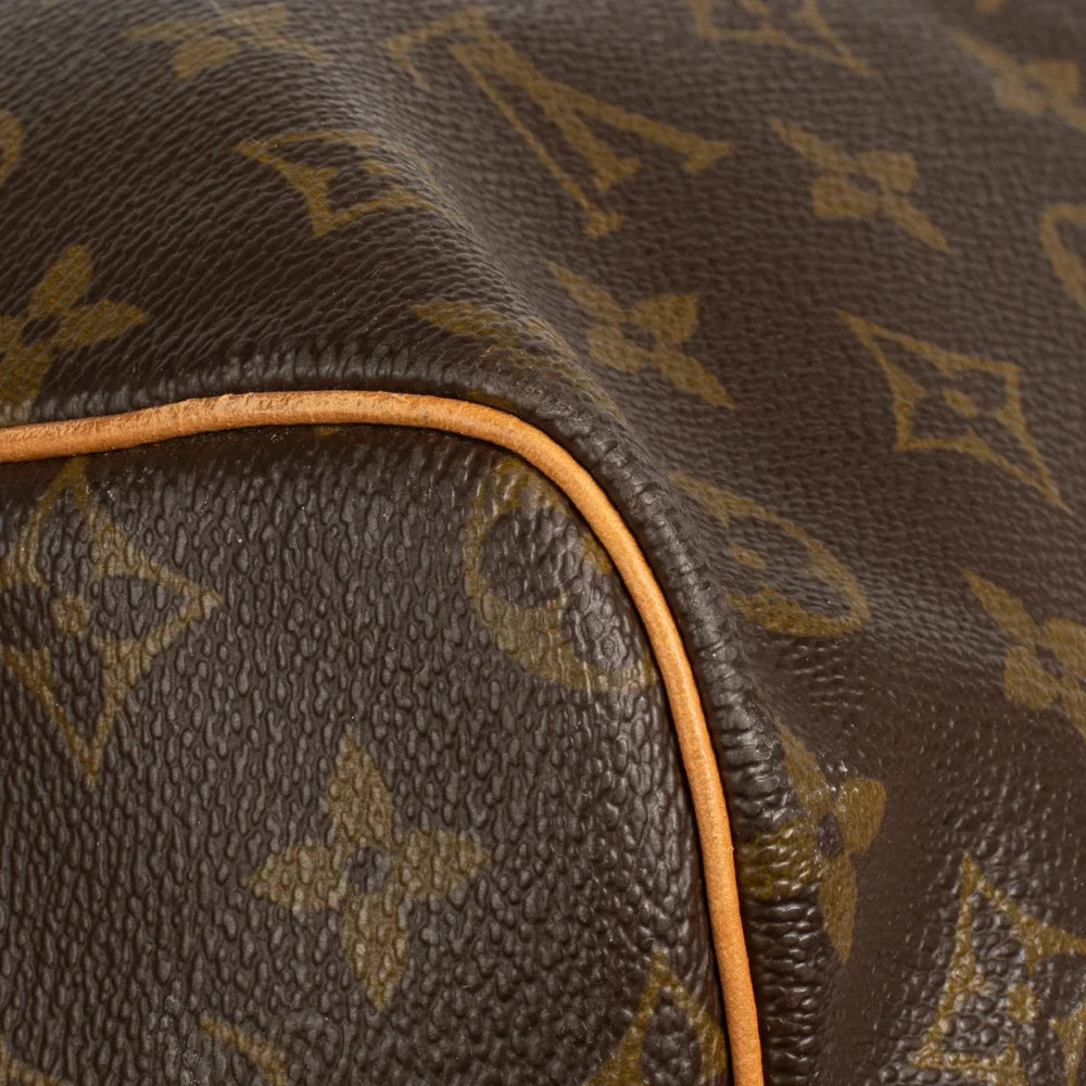 Keepall 60 Vintage en toile monogram marron