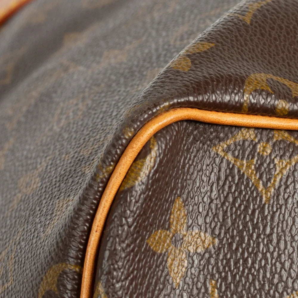 Keepall 55 Vintage en toile monogram marron