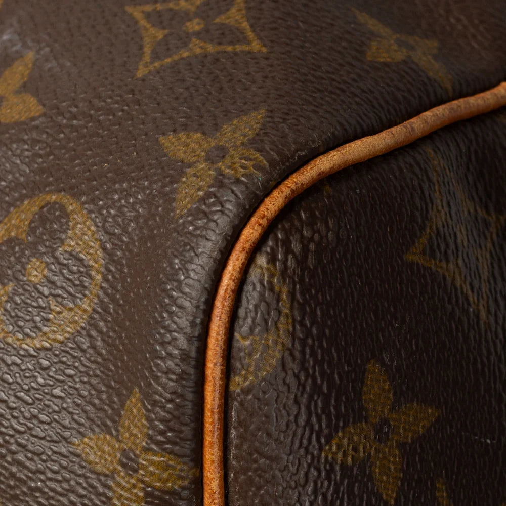Keepall 60 Vintage en toile monogram marron