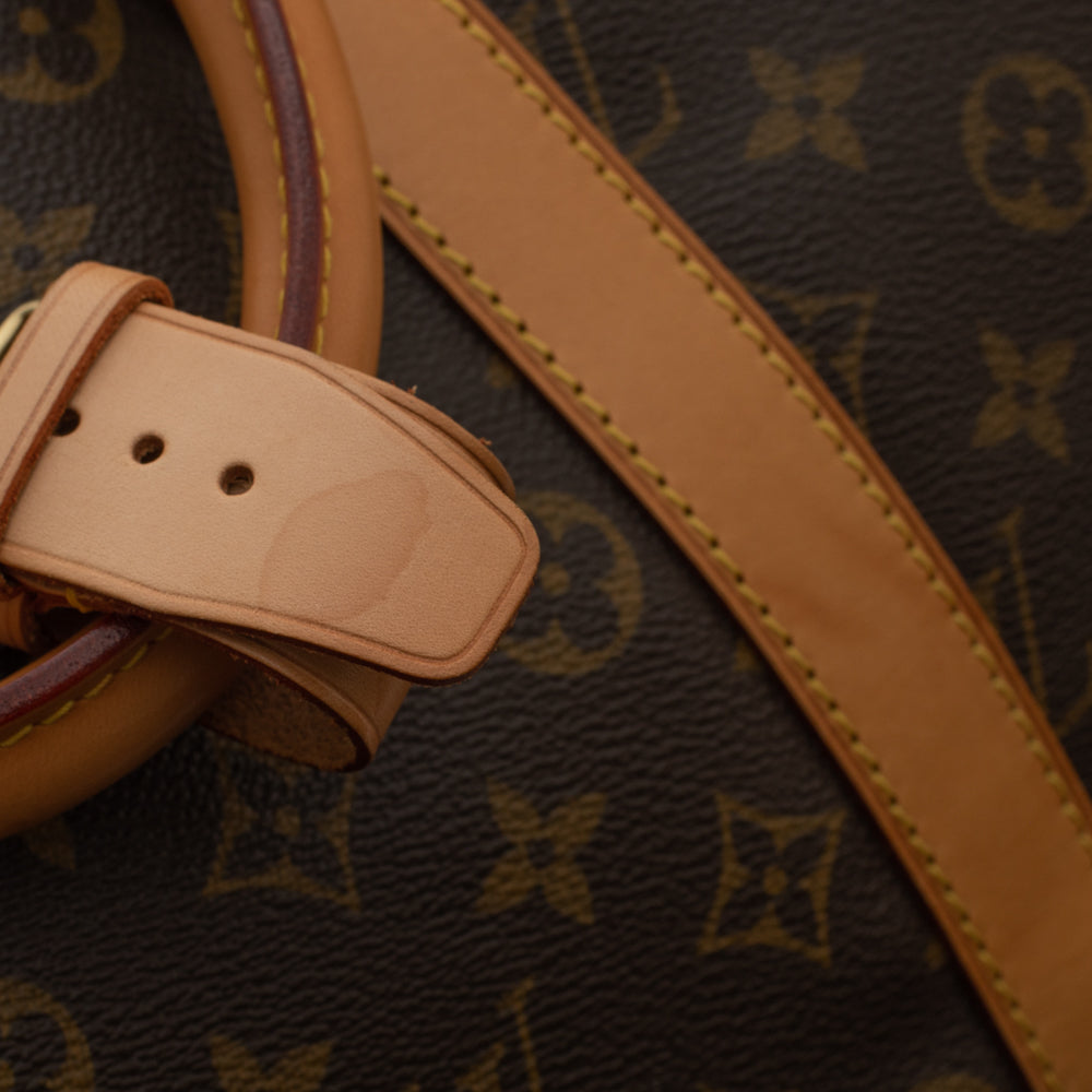 Keepall 55 Vintage en toile monogramme marron