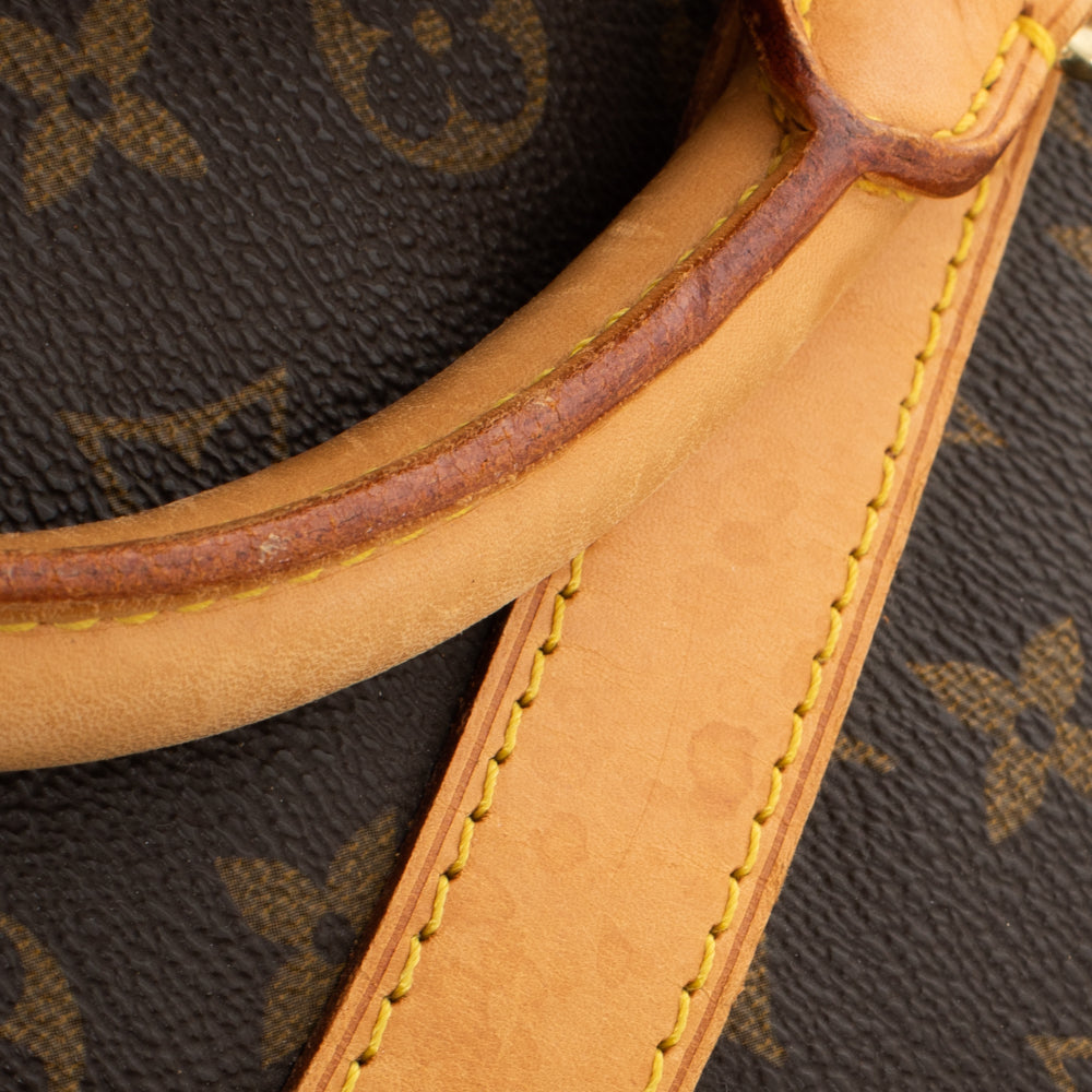 Keepall 60 Vintage en toile monogram marron