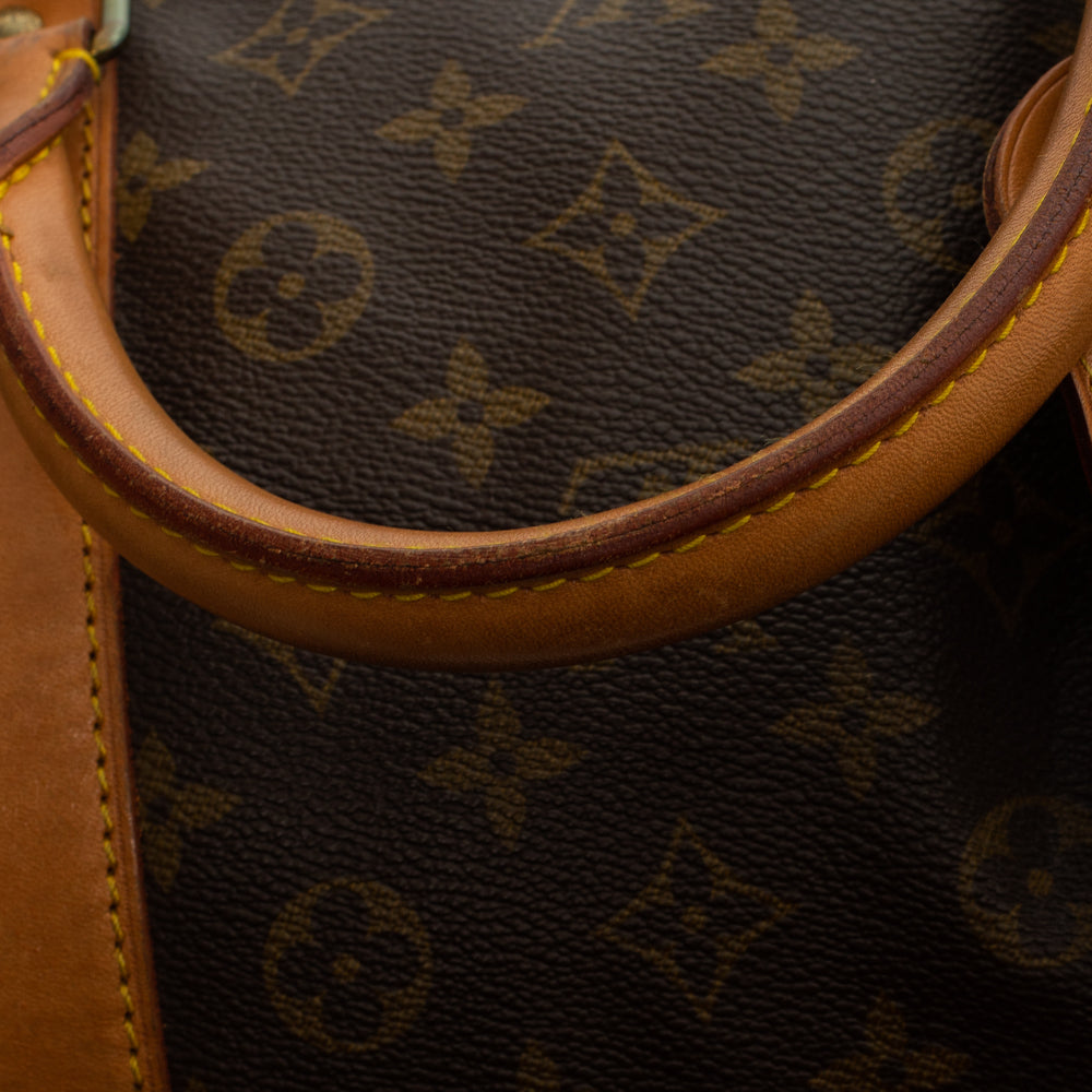 Keepall 60 Vintage en toile monogramme marron
