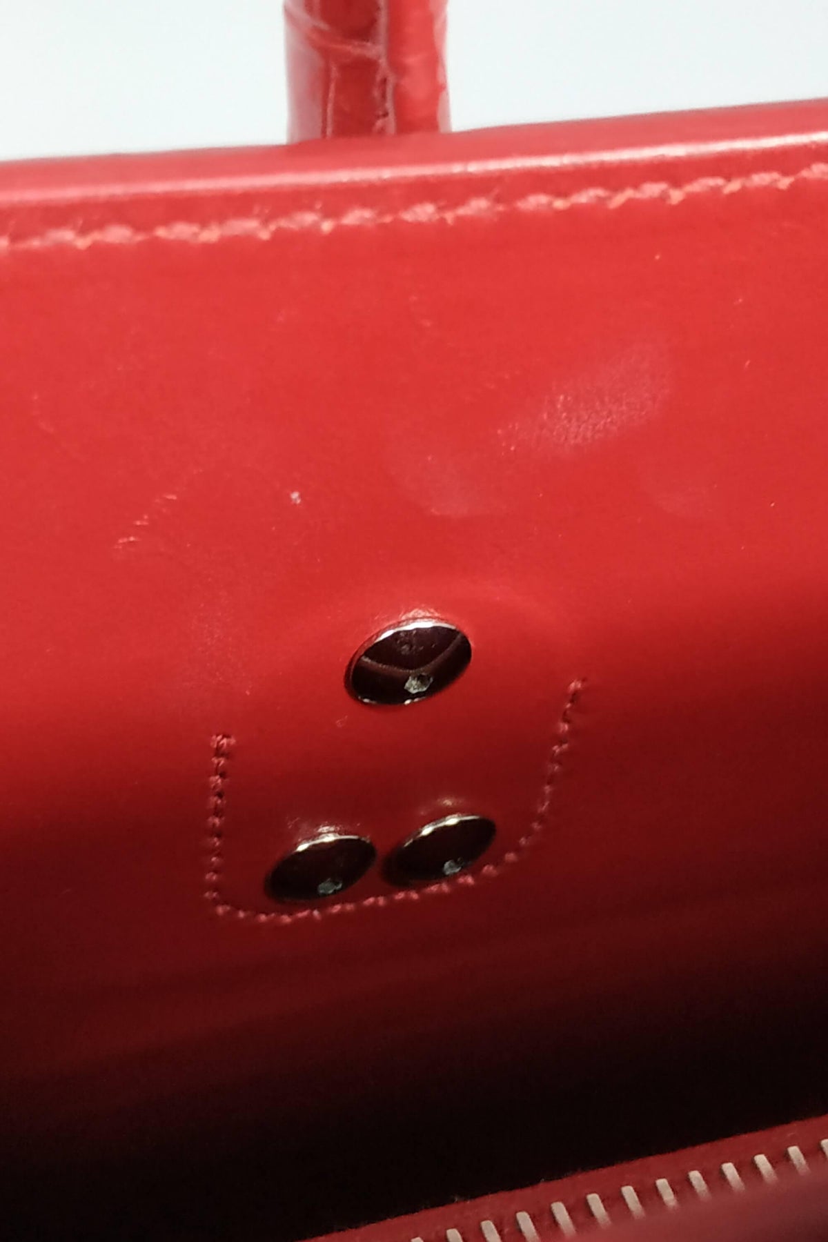 Classic Baby Sac De Jour Crocodile Embossed Red