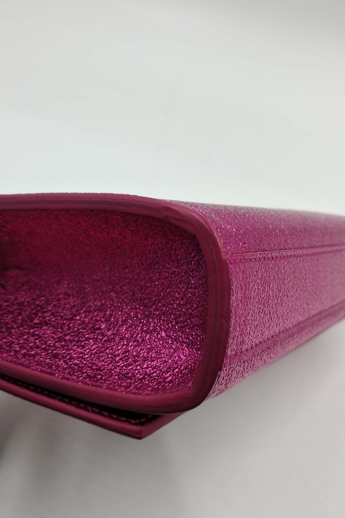 Monogram Cassandre Clutch Metallic Pink