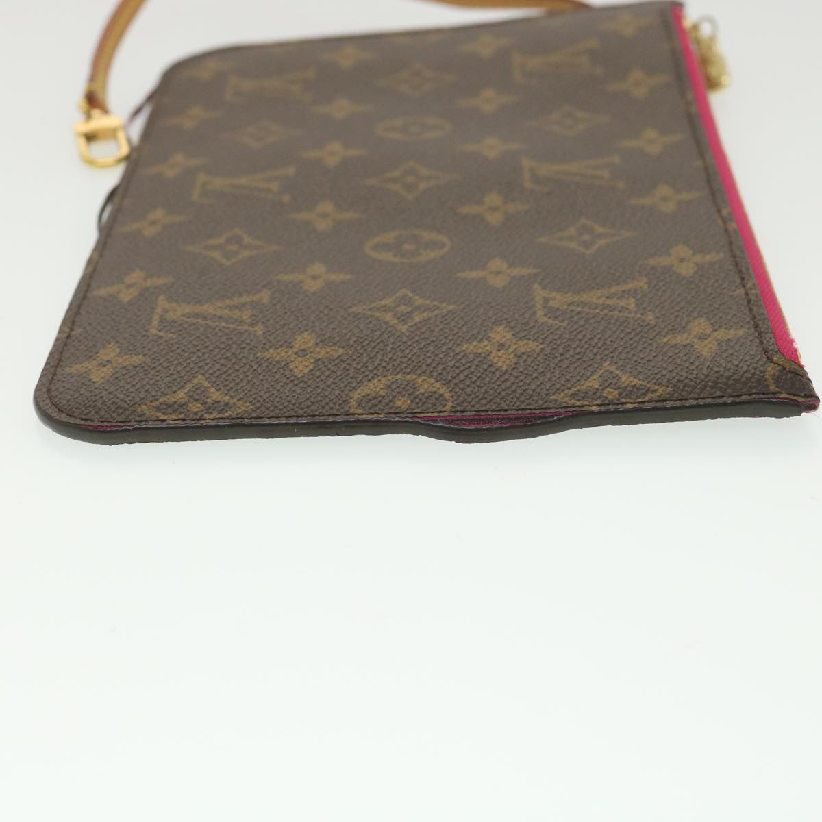 LOUIS VUITTON Monogram Neverfull MM Pouch Pouch LV Auth S104