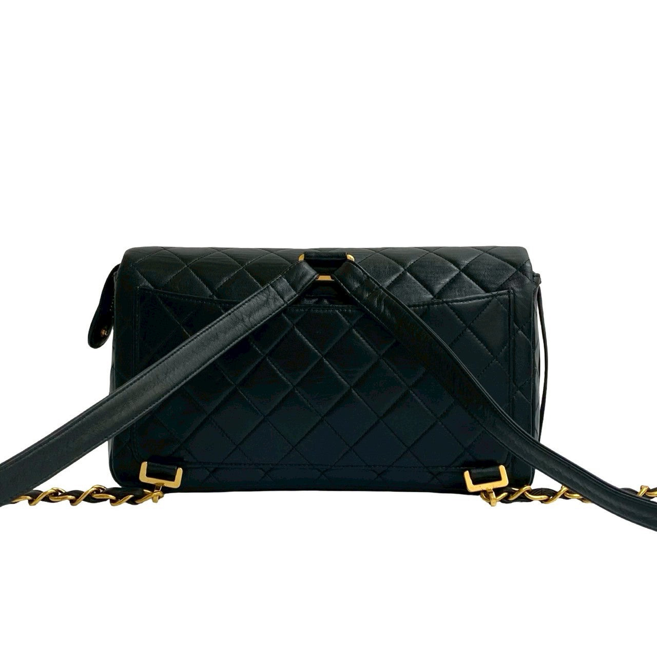 Chanel Matelassé Lambskin Leather Backpack