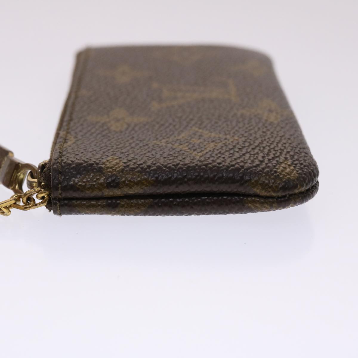 LOUIS VUITTON Monogram Pochette Cles Coin Purse M62650 LV Auth yk7602