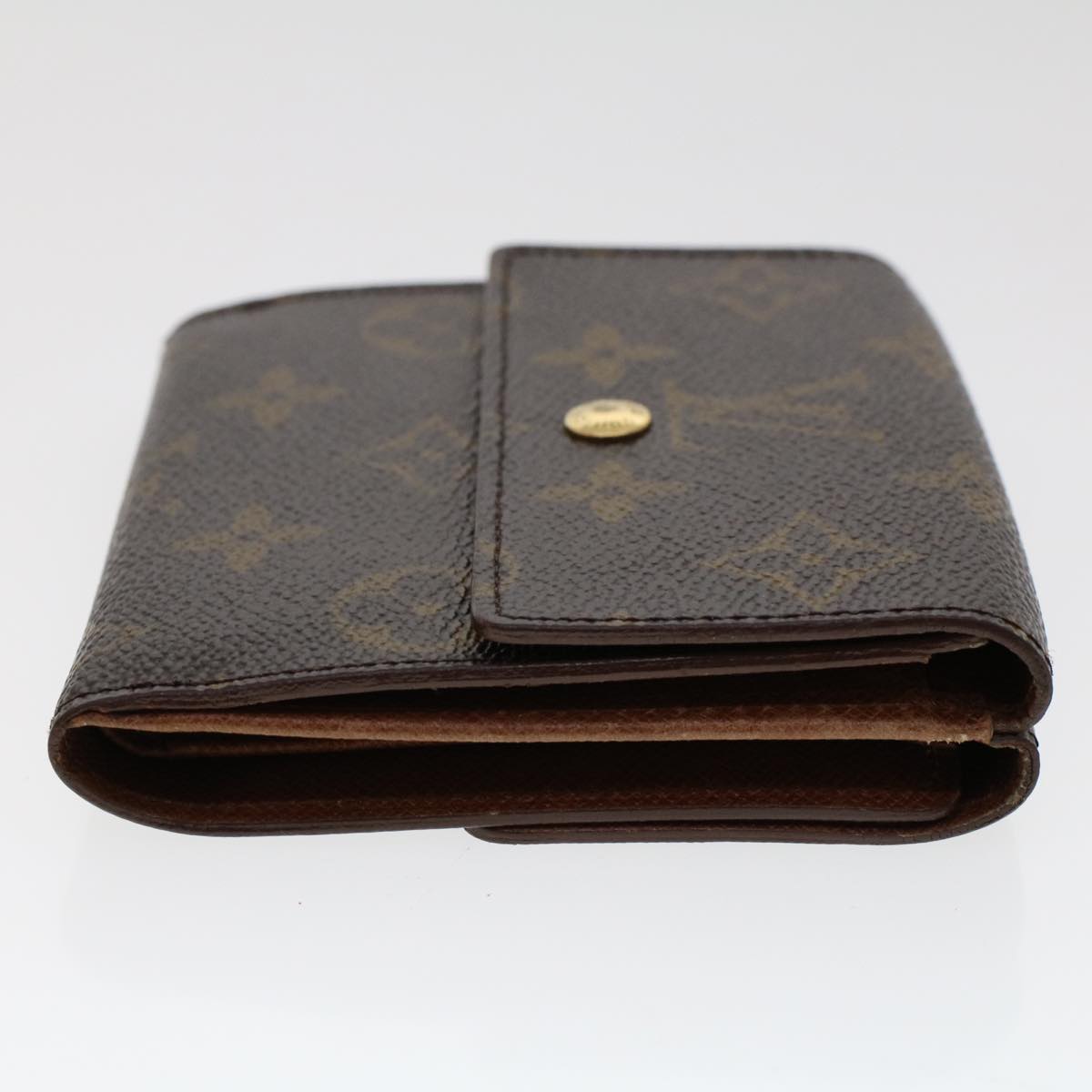 LOUIS VUITTON Monogram Porte Monnaie Bier Cartes Crdit M61652 LV yk7745
