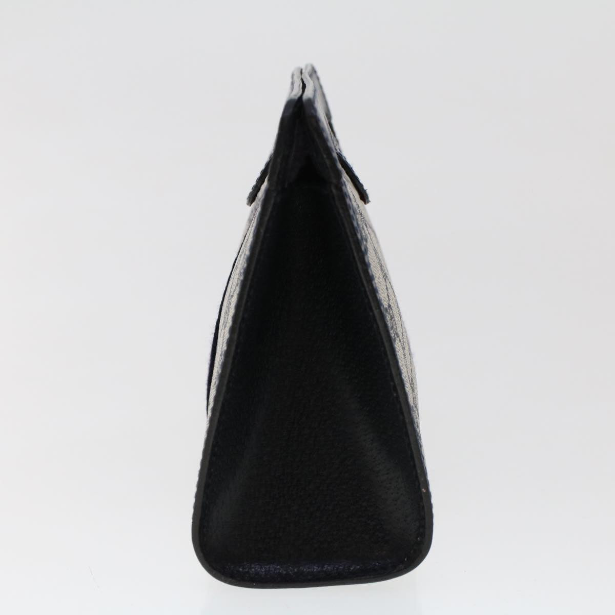 Gucci GG Canvas Sherry Line Clutch Bag PVC Leather Navy Red yk7884