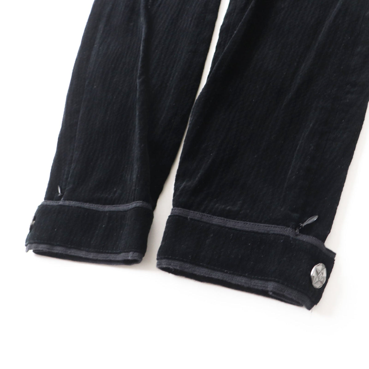 CHANEL Pants P44709 cotton black 34