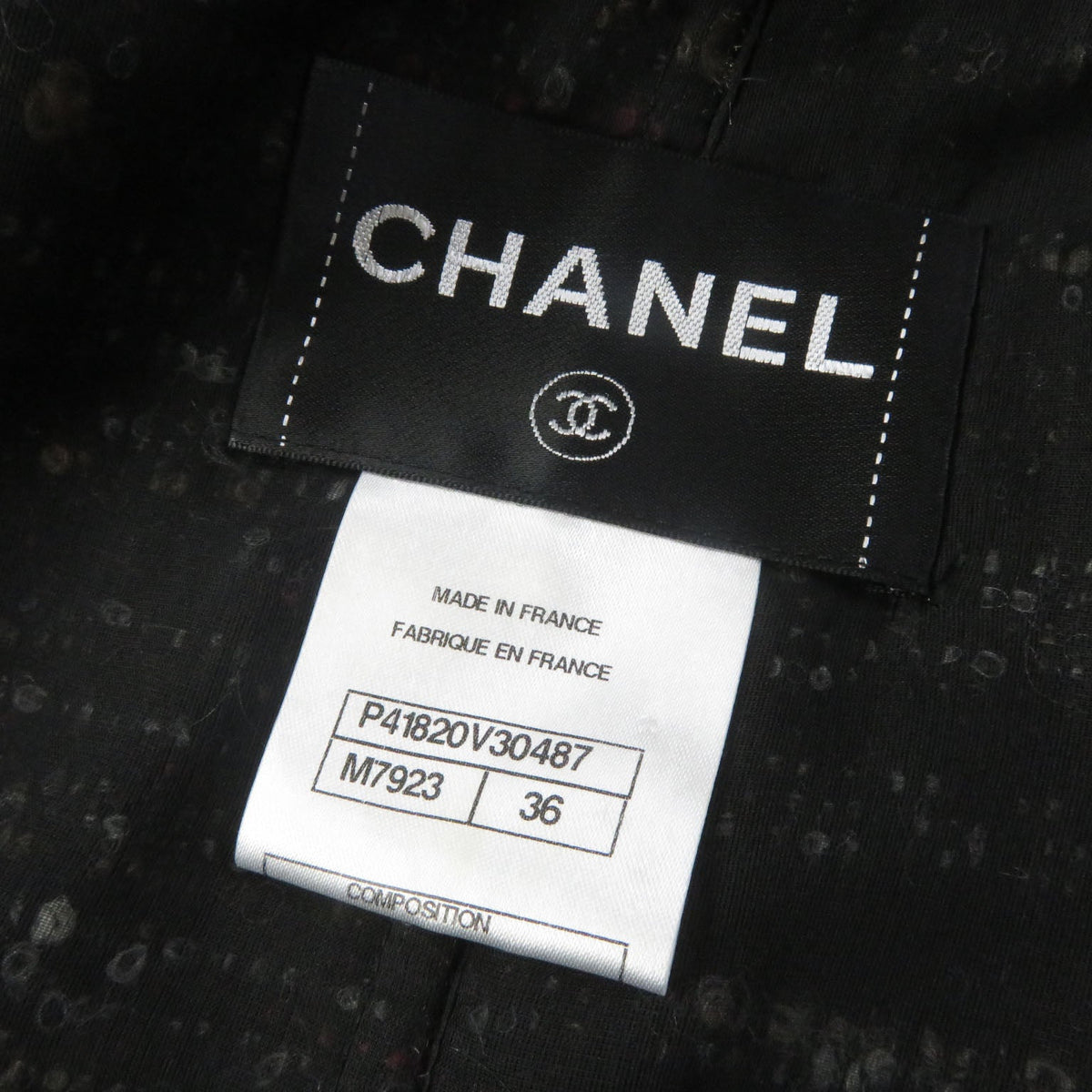 CHANEL setup P41820・P41816 wool multicolor 38