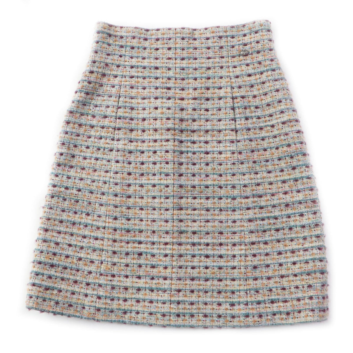 CHANEL Long skirt P59073 wool Multi 44