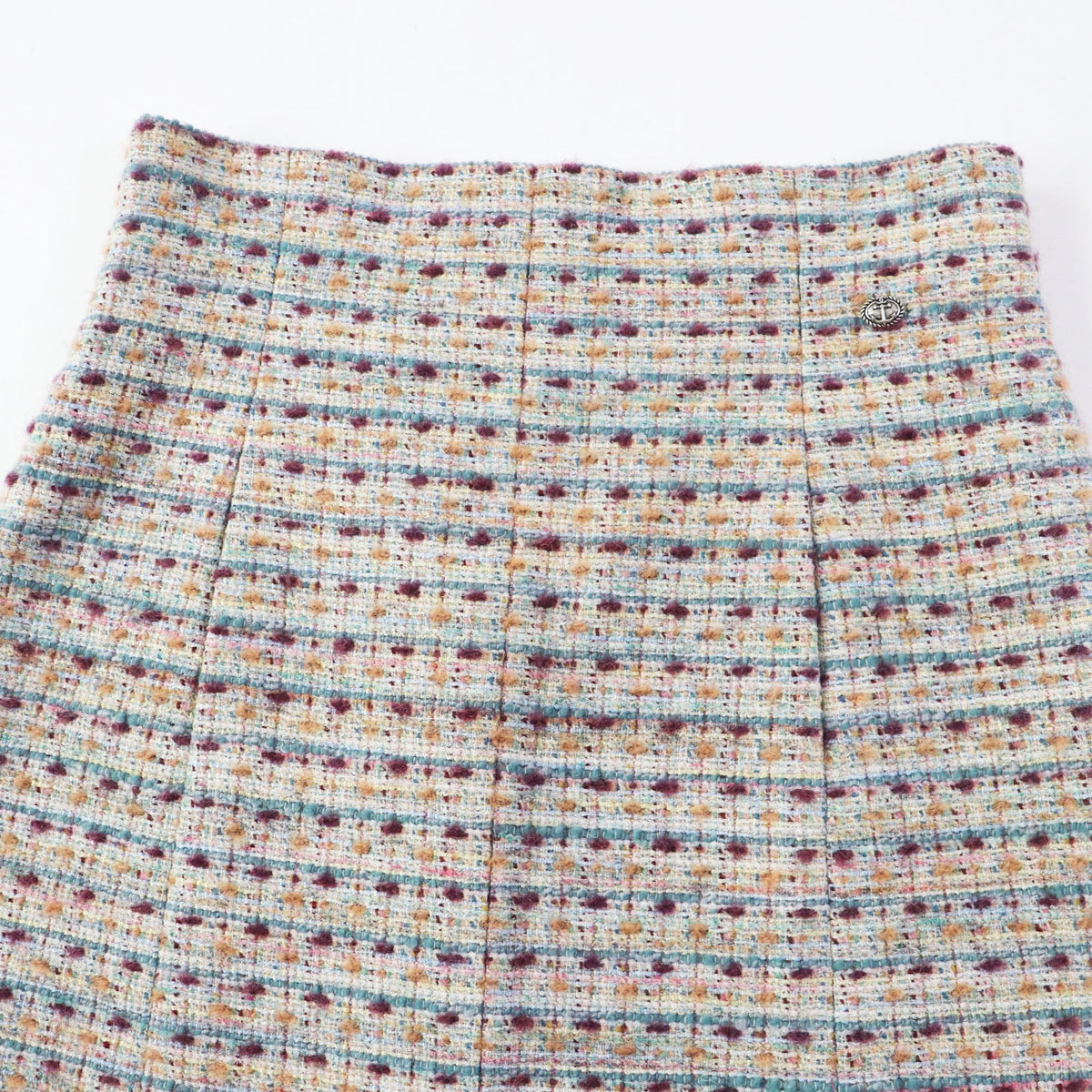 CHANEL Long skirt P59073 wool Multi 44