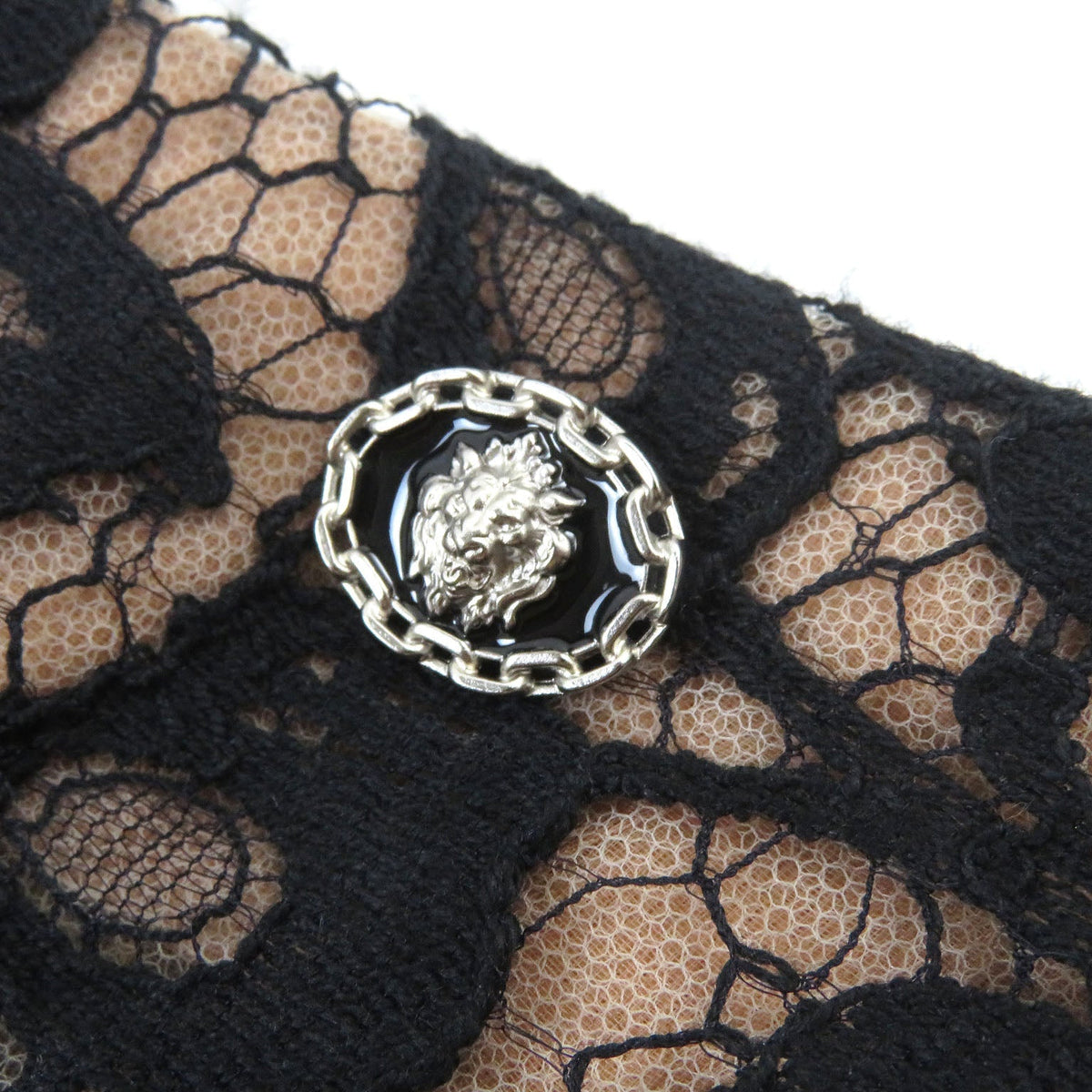 CHANEL Tight Skirt P64618V60643 cotton black 34